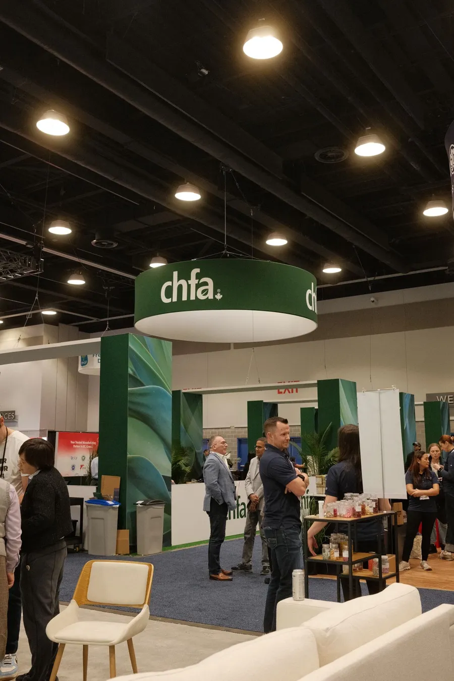 The FNG booth on a trade-show floor